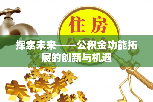 伊春探索未来——公积金功能拓展的创新与机遇